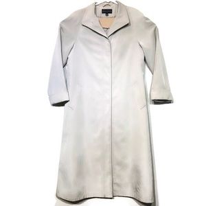 Gallery Women’s Trench Coat Size 6 Beige Cream
